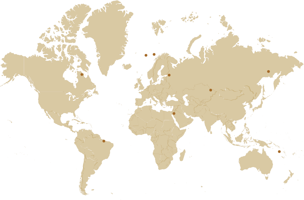 Words traveling to readers around the world